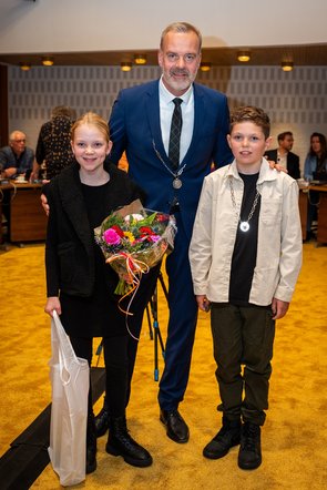 Afbeelding kinderburgemeester en loco-kinderburgemeester