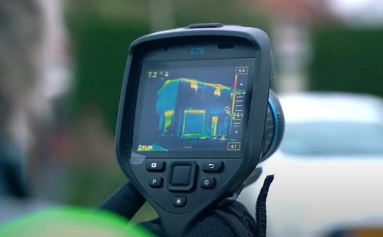 Foto warmtescan apparaat